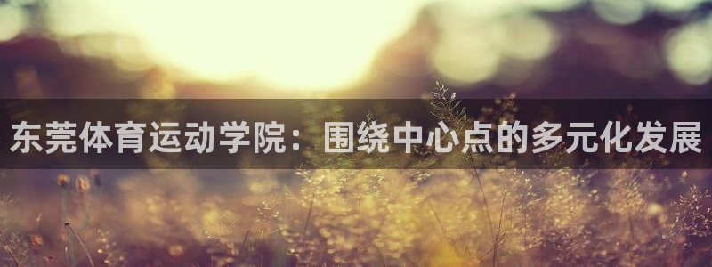 vsport体育官网下载官方客服电话：东莞体育运动学院：围绕